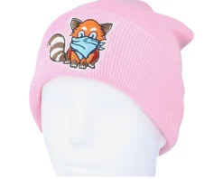 Fashion Kiddo Cap Kids Hatsie The Red Panda Pink Beanie -
