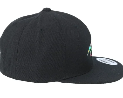 Kids-Kiddo Cap Kids Hawaii T-rex Black Snapback -