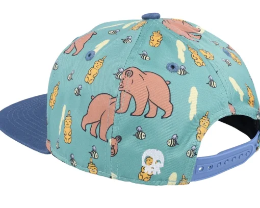 Outlet Headster Kids Honey Bear Iguana Green Snapback -