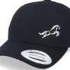 Hot Kiddo Cap Kids Horse Jumping Black Adjustable -
