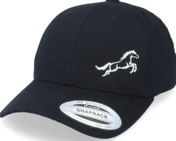 Hot Kiddo Cap Kids Horse Jumping Black Adjustable -