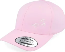 Kids-Kiddo Cap Kids Horse Jumping Pink Adjustable -