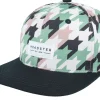 Fashion Headster Kids Houndstooth Iguana Green Snapback -