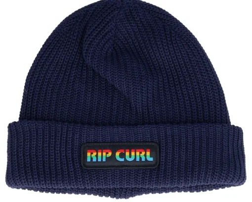 Online Rip Curl Kids Icons Eco Beanie Navy Cuff -