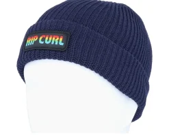 Online Rip Curl Kids Icons Eco Beanie Navy Cuff -