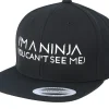 Fashion Kiddo Cap Kids I'm A Ninja Black Snapback -