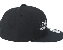 Fashion Kiddo Cap Kids I'm A Ninja Black Snapback -