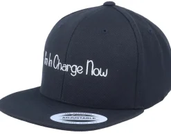 Snapback | Kids-Kiddo Cap Kids I'm In Charge Now Black Snapback -