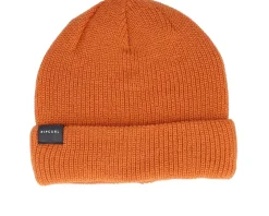 Cuff Beanies | Kids-Rip Curl Kids Impact Reg Beanie Orange Amber Cuff -