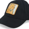 Adjustable | Kids-Kiddo Cap Kids Infant Smiling Teddy Black Adjustable -