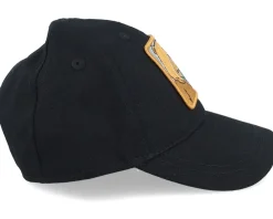 Adjustable | Kids-Kiddo Cap Kids Infant Smiling Teddy Black Adjustable -