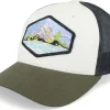 Kids-Wild Spirit Kids Island Patch Ivory/Black/Dark Mesh Trucker -