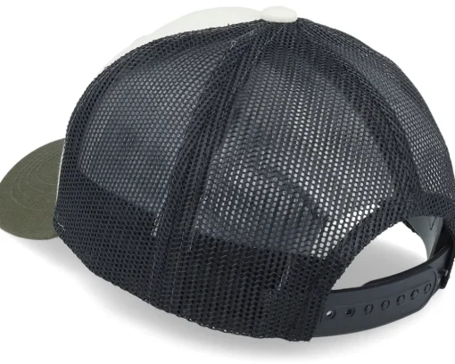Kids-Wild Spirit Kids Island Patch Ivory/Black/Dark Mesh Trucker -
