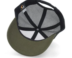 Kids-Wild Spirit Kids Island Patch Ivory/Black/Dark Mesh Trucker -