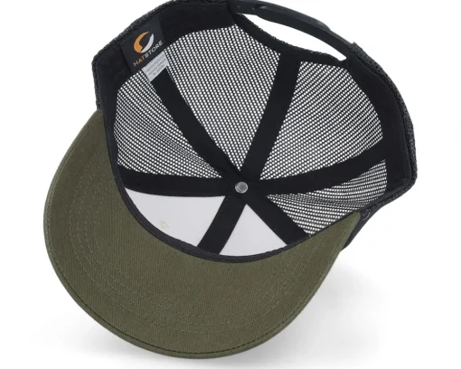 Kids-Wild Spirit Kids Island Patch Ivory/Black/Dark Mesh Trucker -