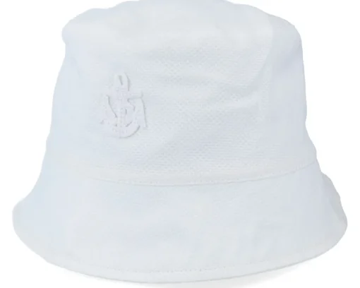 Buckets-CTH Ericson Kids Jamie Jr. Pique White Bucket -