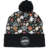 Clearance Headster Kids Jersey Toque Rusty Gold Pom -