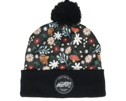 Clearance Headster Kids Jersey Toque Rusty Gold Pom -