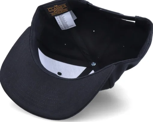 Kids-Kiddo Cap Kids Jolly Roger Pirate Black Snapback -