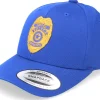Adjustable | Kids-Kiddo Cap Kids Junior Police Badge Royal Blue Adjustable -