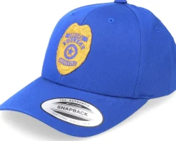 Adjustable | Kids-Kiddo Cap Kids Junior Police Badge Royal Blue Adjustable -