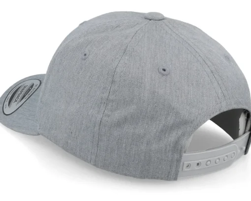 Best Kiddo Cap Kids K Letter 3d Heather Adjustable - Grey