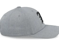 Best Kiddo Cap Kids K Letter 3d Heather Adjustable - Grey
