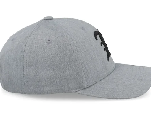 Best Kiddo Cap Kids K Letter 3d Heather Adjustable - Grey