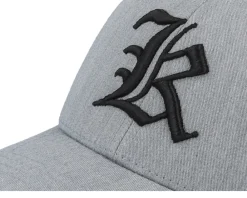 Best Kiddo Cap Kids K Letter 3d Heather Adjustable - Grey