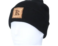 Hot Kiddo Cap Kids K Letter Patch Black Cuff -