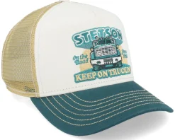 Online Stetson Kids Keep On Trucking Green/Sand Trucker -