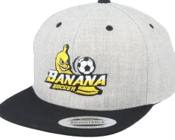 Fashion Iconic Kids Kids Banana Soccer Heather Grey/Black Snapback -