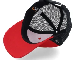 Trucker-Kiddo Cap Kids Kids T-rex Red/Yellow Patch Scarlet/Black Trucker -