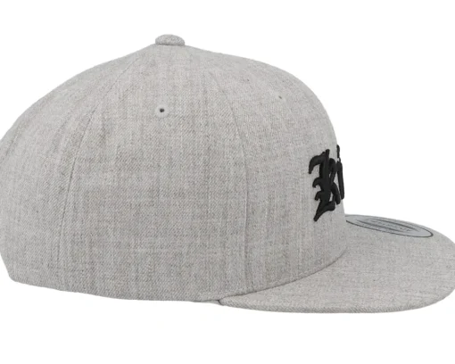 Outlet Kiddo Cap Kids King Old English 3d Heather Snapback - Grey
