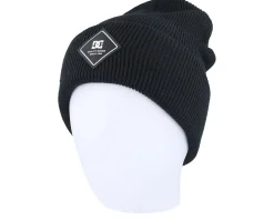 Skate-DC Kids Label Youth Beanie Black Cuff -