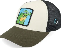 Kids-TMNT Kids Leonardo Box Green//Black Trucker - White