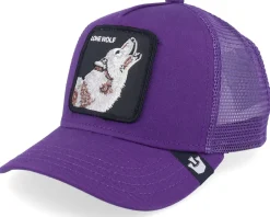 Trucker-Goorin Bros. Kids Lil Lobo Purple Trucker -