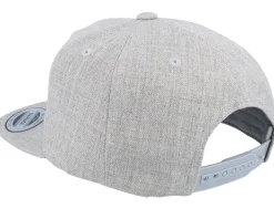 Snapback-Kiddo Cap Kids Lilly Engraved Patch Heather Snapback - Grey