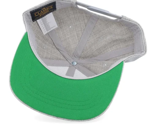Snapback-Kiddo Cap Kids Lilly Engraved Patch Heather Snapback - Grey