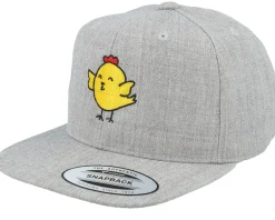 Kids-Kiddo Cap Kids Little Bird Grey Snapback -