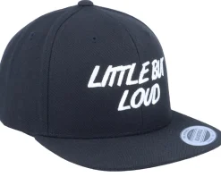 Snapback-Kiddo Cap Kids Little But Loud Black Snapback -