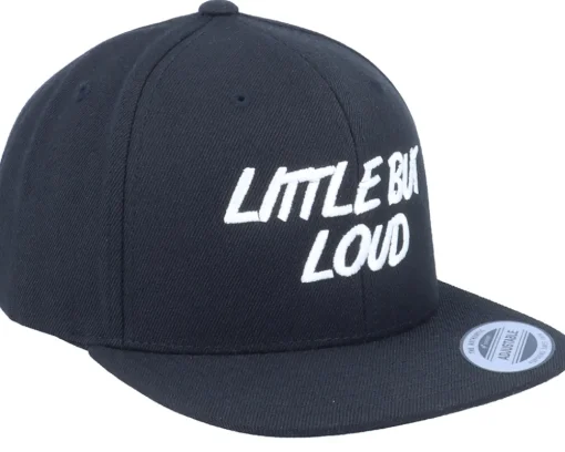 Snapback-Kiddo Cap Kids Little But Loud Black Snapback -