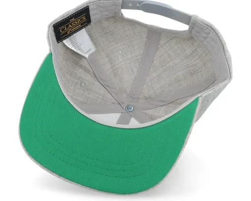 Snapback | Kids-Kiddo Cap Kids Little Miss Sunshine Heather Grey Snapback -