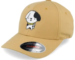 New Kiddo Cap Kids Little Puppy Dog Brown Flexfit -