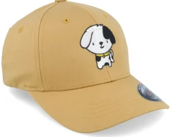 New Kiddo Cap Kids Little Puppy Dog Brown Flexfit -