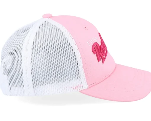 New Kiddo Cap Kids Little Rockstar Pink/White Trucker -