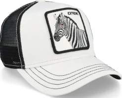 Clearance Goorin Bros. Kids Little Stripe White/Black Trucker -