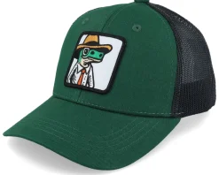 Kids-Kiddo Cap Kids Lizard With Hat Patch Caramel/Black Trucker - Beige