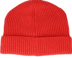 Organic Beanies | Kids-Picture Kids Lizo Beanie Orange Cuff -