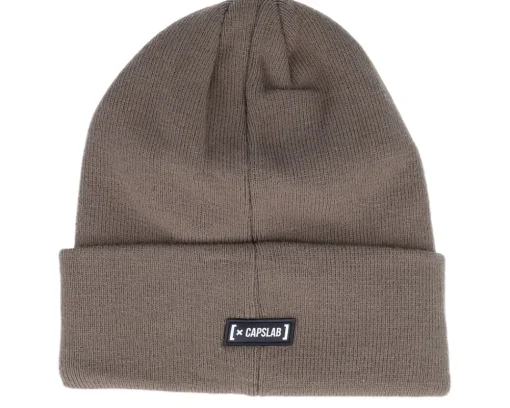 Cuff Beanies-Capslab Kids Looney Tunes Taz Cuff - Brown